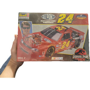 NASCAR Legend: Revell Monogram Jeff Gordon #24 DuPont Jurassic Park "T-Rex" Kit